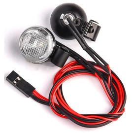 SHEAWA Spotlight LED lamp Retrofit universal parts for 1/10 RC cars Compatible with Traxxas TRX-4、AXIAL SCX10 etc (L-lens Vertical Pattern Lens)