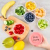 TOFLEN Reusable Small Freezer Containers 5 Oz Plastic Food Storage