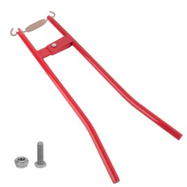 Chelhead Brake Spring Tool Rear Drum Heavy Duty Brake Removel Adjustment Tool Compatible with Semi Truck Trailer Tractor Drum Brake Spring Pliers LT890 (Red)