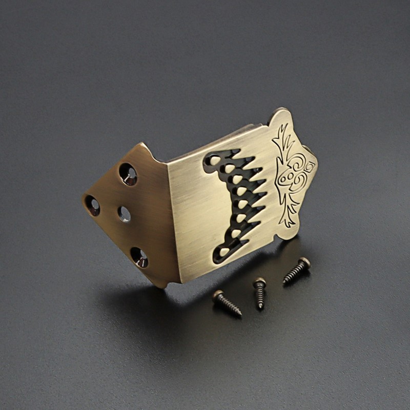 Mandolin Guitar Tailpiece Replacement 8 String Metal Mandolin Tailpiece for