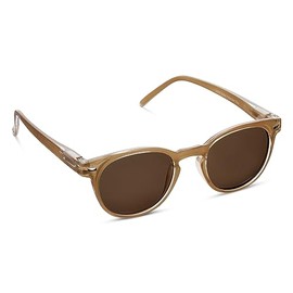 Peepers by PeeperSpecs Peepers by PeeperSpecs Women's Boho Reading Sunglasses Round, Amber, 47 + 2.5