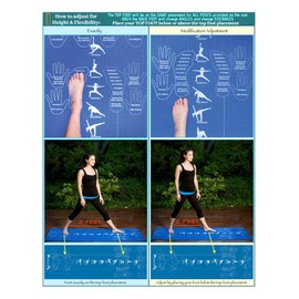 CopyCat Yoga Educational and Instructional Yoga Mat