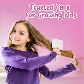 Ricitos Kids Chamomile Hair Lotion Leave-In Detangler, Natural Lightening Spray for Girls, Gentle Paraben-Free Formula for Easy Brushing, Knot-Free Hair, Soft Texture and Shine, 8.4 Fl Oz, Pack of 3
