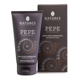 Nature's Pepe Fondente Invigorating Body Cream, Black Pepper & Cocoa, 150 ml