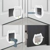 Pet Flap Door 4 Way Locking Noiseless Weather Resistant Cat