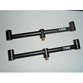 TMC 2 x 2 Rod Anodized Aluminium buzz bars. 20cm. Lightweight, standard threads. Carp and Coarse Fishing Tackle
