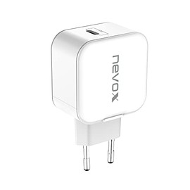 nevox 1880 USB PD Type C Charger 20 Watt White