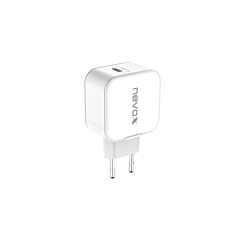 nevox 1880 USB PD Type C Charger 20 Watt White