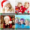 BOOSHMall Children's Christmas Tattoo, 24 Sheets, Children's Tattoos, Christmas Stickers,