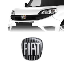 Fiat 14188A 3D Sticker Dolbò Logo Black 90 x 81 mm