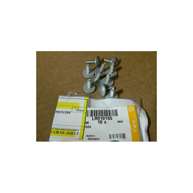 Genuine LAND ROVER SCREW SET OF 10 LR010155 M5 X