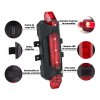 Mexgogo Kit De Luces Delanteras Y Traseras Para Bicicleta 6