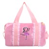 Pink Girls Ballet Dance Bag, Dancewear Storage Handbag Tote Crossbody