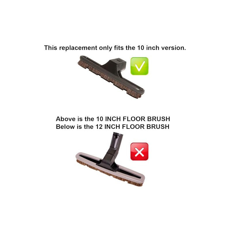 Rainbow Genuine Floor Brush Bristles, 10 Inch