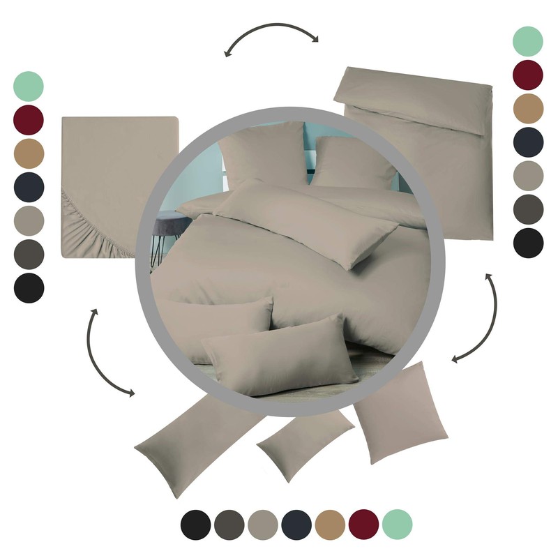 aqua-textil Luxury Bed Linen to Combine 40 x 40 cm