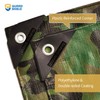 GUARD SHIELD Heavy Duty Camo Tarp Camouflage Tarps Waterproof 6x8