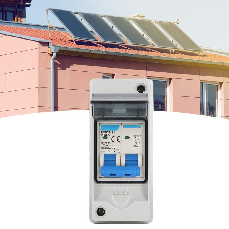Dc Disconnect Switch Box Photovoltaic 25A Circuit Breaker Air Miniature