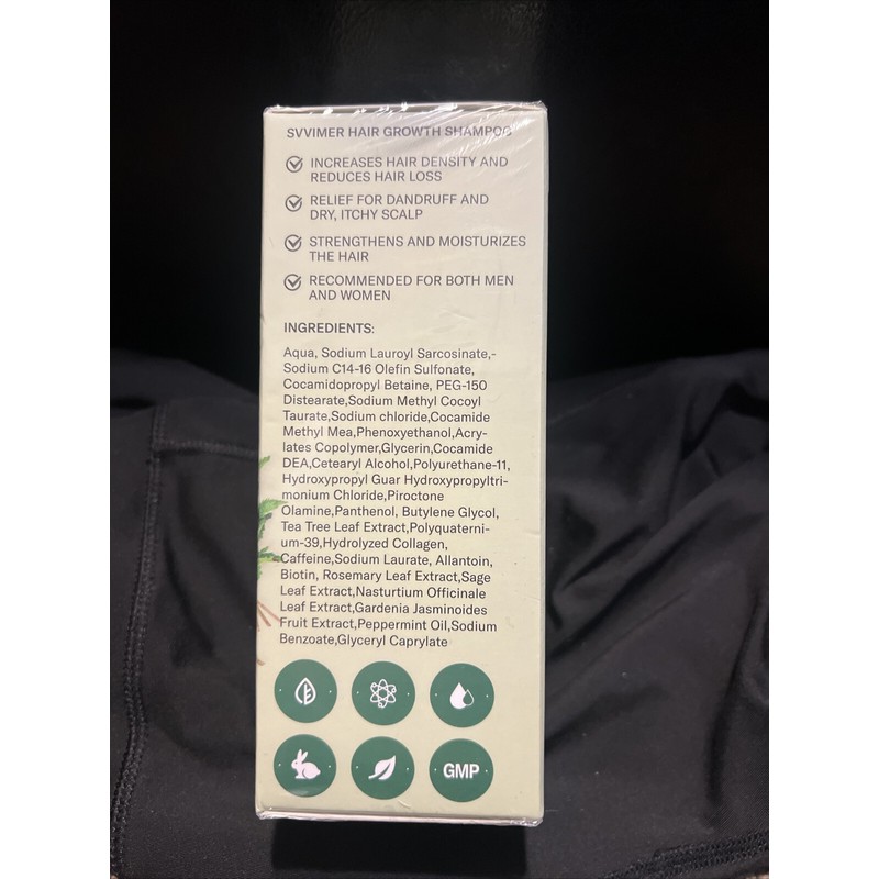 Svvimer Rosemary Hair Growth Shampoo: Thickening and Regrowth Formula