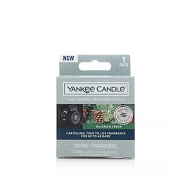 Yankee Candle 1 Pack of Car Powered Fragrance Refill - Balsam & Cedar