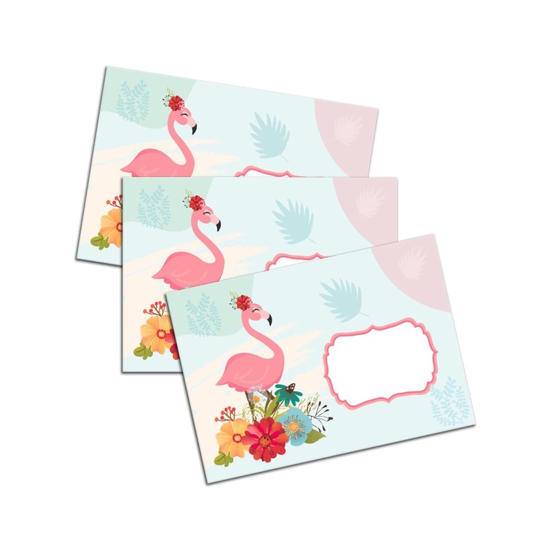 Stationery Set for Girls Flamingo Letter Pad with Envelope for