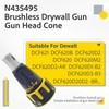 N435495 Drywall Gun Nose Cone，N449701 619773-02 Drywall Gun Bit Holder