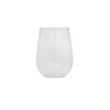 Creative Co-Op 14 Ounce Recycled Glass Stemless Wine Glasses