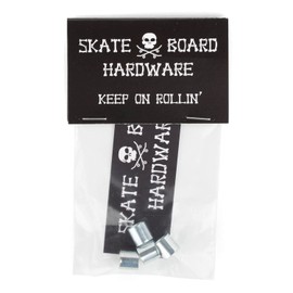 Skateboard Hardware Spacer Bearing Sleaves Set Silver Longboard Axle Spacer Set for Ball Bearings