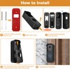 No-Drilling Door Mount for Blink Video Doorbell-1st Gen, Adhesive Doorbell