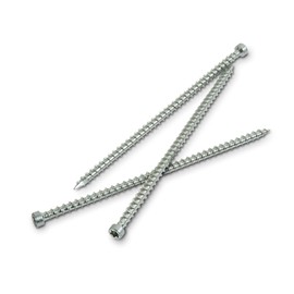 Simpson Strong-Tie SDWC15600-KT Strong-Drive SDWC Truss and Rafter Screw - 6" Interior Wood Screws, Clear Zinc with Orange Topcoat, (Truss Kit Includes 50 Screws, 1 Bit, 1 Guide)