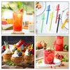 100 Counts Cocktail Sticks, Cocktail Picks Sword, Bamboo Cocktail Sticks,