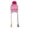Döll Unisex Inca Hat Knitted Hat, Red (Cyclamen 2102)
