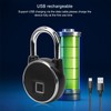 Intelligent Fingerprint Lock Bluetooth APP IP65 Waterproof Long Standby Time