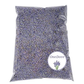 1 Pounds Lavender Buds Organic Dried Flowers Wholesale,100% Natural Dried Lavender Buds, Ultra Blue Grade (1)