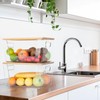 2 Set Pantry Organizer and Storage, Stackable Clear Acrylic Kitchen