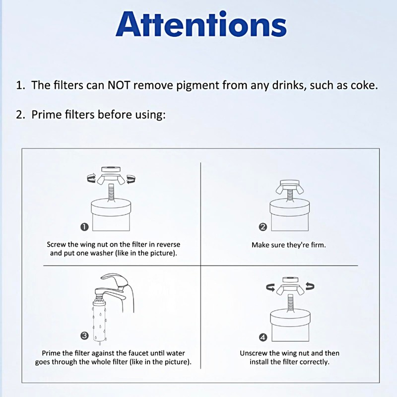 2387 Pro Water Filter - NSF/ANSI Certified for Alexapure Water