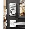 Zowill Keyless Entry Door Lock with 2 Lever Handles, Electronic