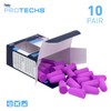 Flents Protechs Foam Ear Plugs, 10 Pair with Case for