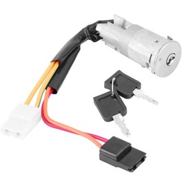 Metal Cylinder Switch with Keys Replacement Trafic Vivaro Primastar Silver