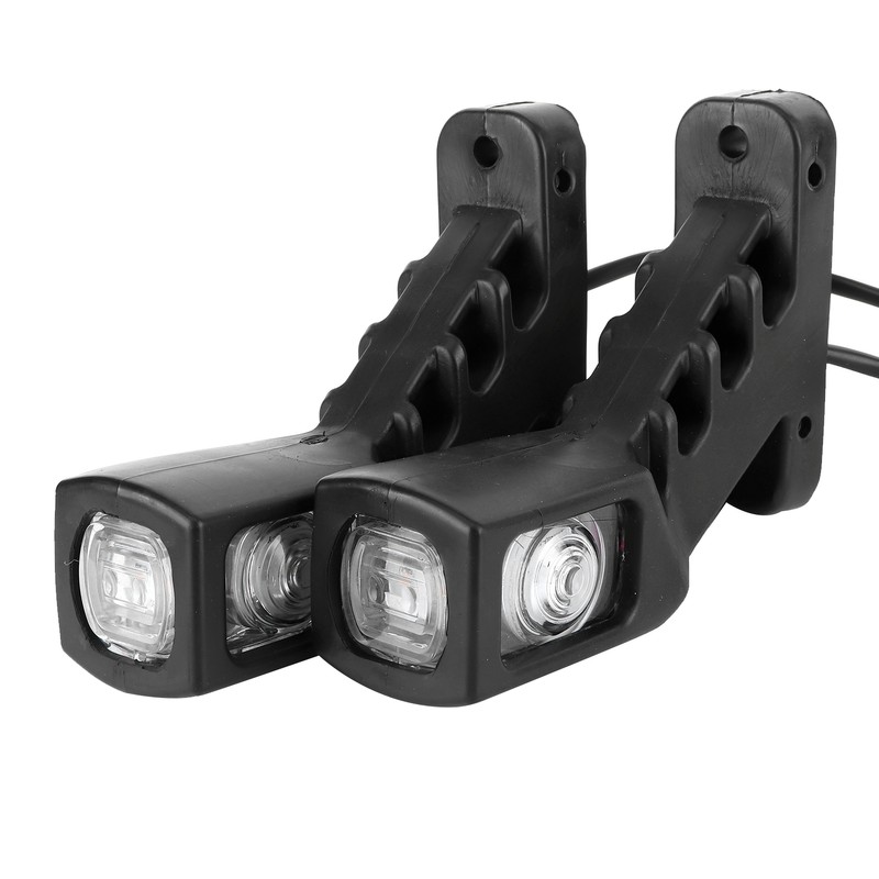 10‑30V Car Truck Trailer 3 Sides 4LED Side Marker Lights