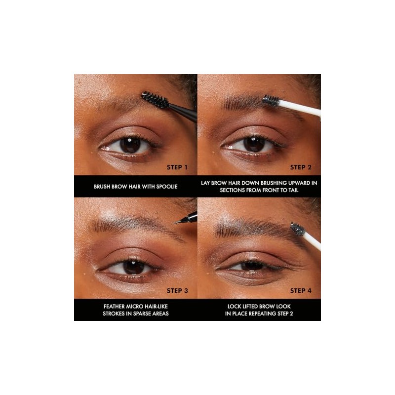 NYX Professional Makeup The Brow Glue, Tinted Eye Brow Gel,