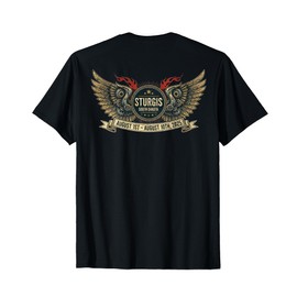 2025 STURGIS WITH VINTAGE ART ON BACK T-Shirt
