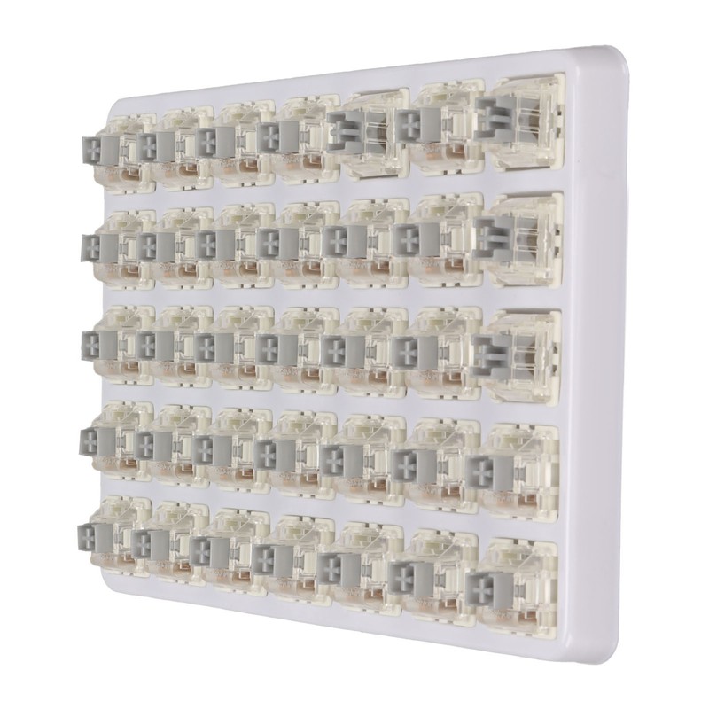 35 Pcs Keyboard Switch 3 Pin RGB SMD Linear Dustproof