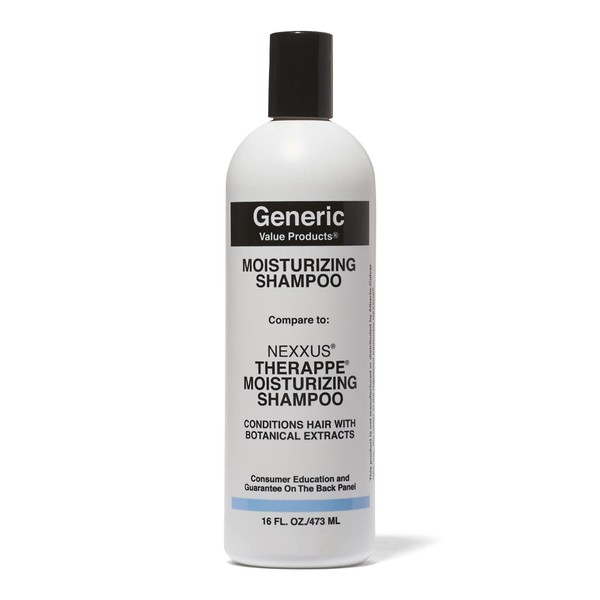 Generic Value Products Moisturizing Shampoo, Protects hair from the Sun, Restores and Maintains Moisture, Nourishing, Contains Natural Repairing Herbs, 16 Oz
