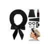 Kit 9pzs Curly Ondas En Cabello Rizos Sin Calor Tubo