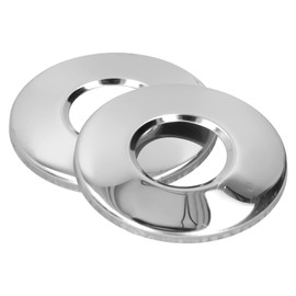 Lwuey Pool Ladder Rosette, Stainless Steel Rosettes 42 mm Swimming Pool Ladder Cover Plate Cover Pool Ladder Escutcheon Plate Ladder Tube Handrail Tube Railing Replacement Rosette Plate Ladder Cover