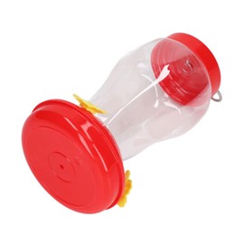 Honio Alimentador de Colibrí Colgante, Comedero de Jardín con Gancho de Hierro de Repuesto para Patio