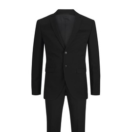 Jack & Jones Men's Jprblafranco Business Suit Pants Set, Black, 40R UK