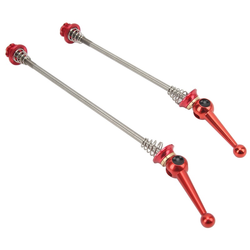 CANSUCC 2pcs Bicycle Wheel Skewer Aluminum Alloy Quick Release Titanium