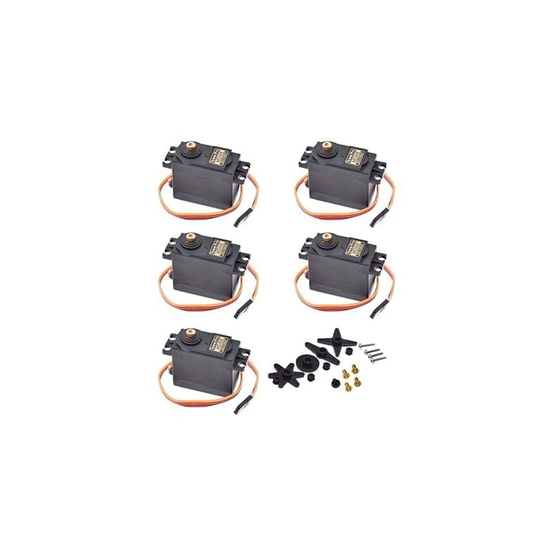 6PCS Servo Motor MG995 Control Angle180 Metal Gear Servo 20KG