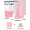 Microfibre Cleaning Cloths, Pack of 50 per Roll, Tear-Off Cleaning